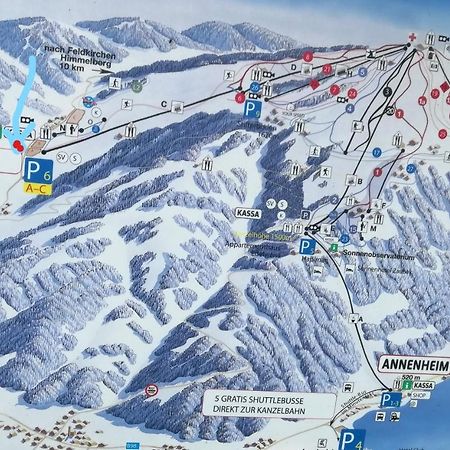 Appartement Vidmar-Wintertraum Arriach エクステリア 写真